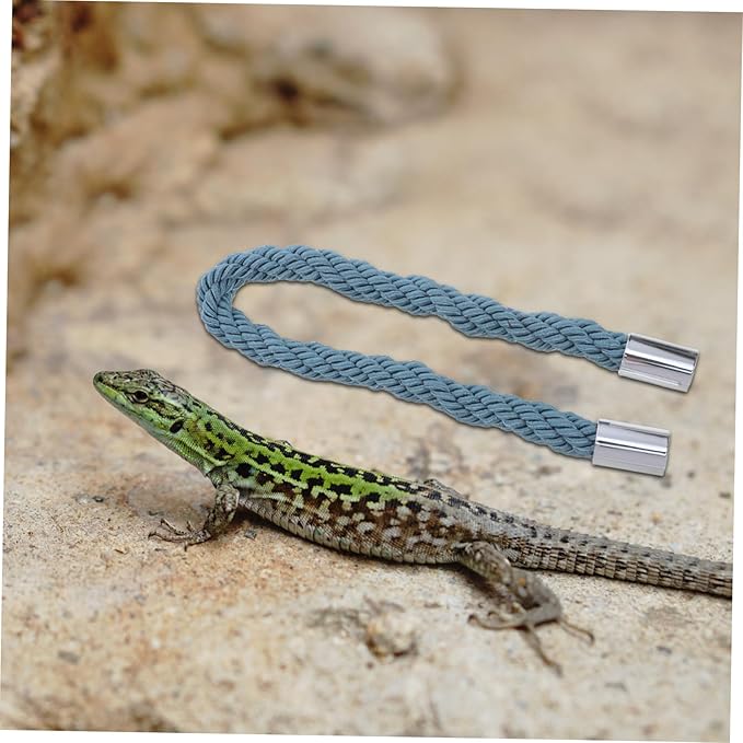 POPETPOP Bearded Dragon Climbing Rope Toy for Terrarium Easy to Install Crab Climbing Accessory for Reptiles Promotes Activity and Health for Snakes Lizards and Amphibians