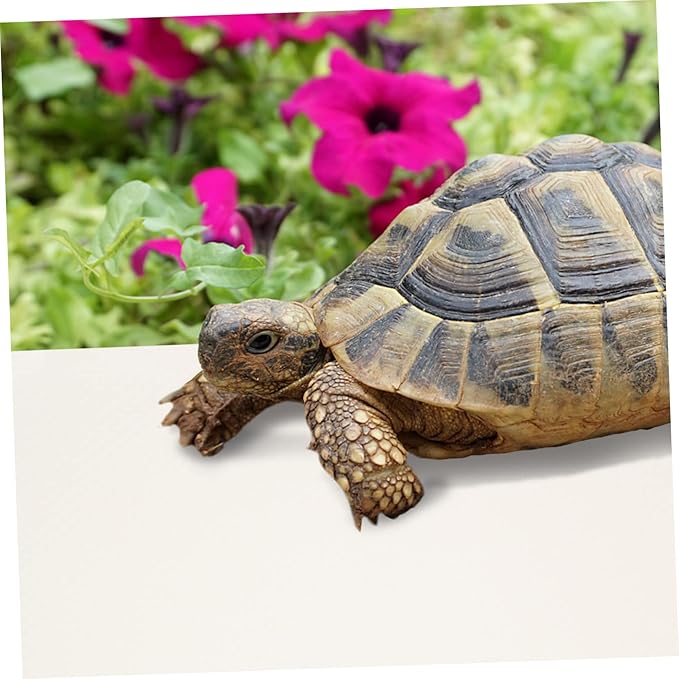 Happyyami Crawling Carpet for Reptile Terrariums Bearded Dragon Tank Accessories Snake Bedding Mat Large