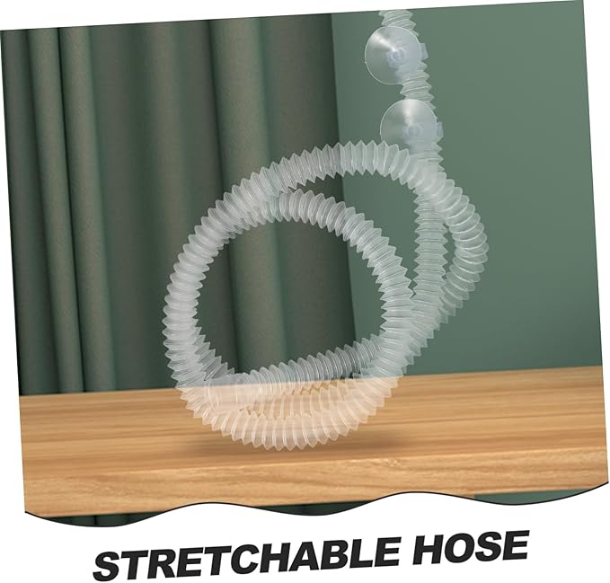 WOONEKY 1set Reptile Humidifier Extension Hose Cup Flexible and Tube for Reptile Tanks Suitable for Amphibians and Containers Easy to Install and Safe Materials
