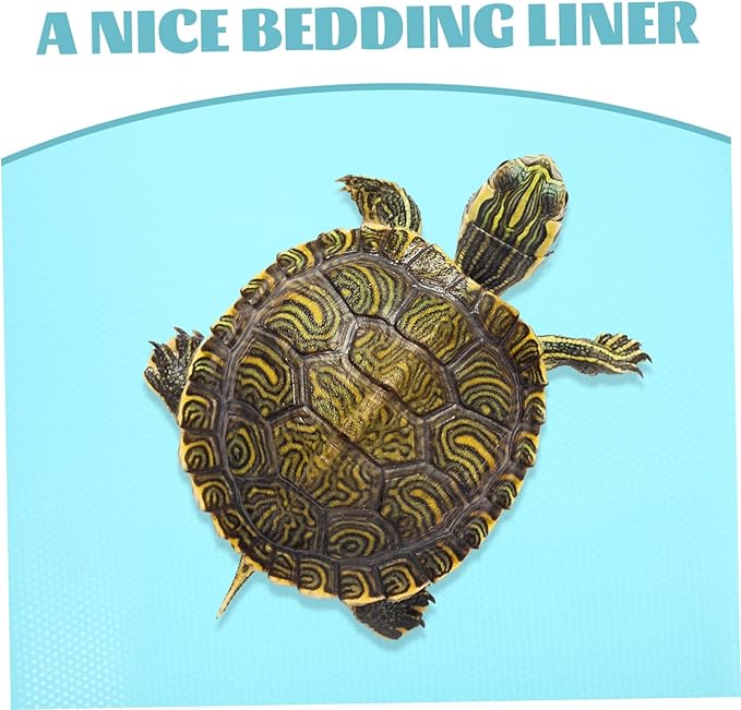 Non-Slip Reptile Terrarium Carpet Liner for Snake Turtle Bearded Dragon Enclosures Bedding Mat Easy-Clean Reptile Carpet Flooring for Leopard Gecko Lizard Tortoise