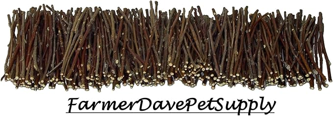 500 Apple Skinny Twig Chew Jumbo Pack for Rabbits, Guinea Pigs, Chinchillas and Other Small Animals