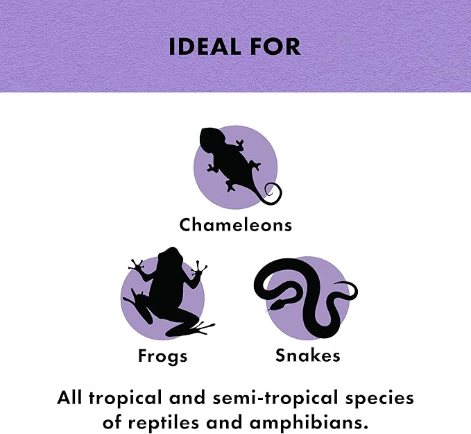 Zilla Tropical Mist Humidity Spray, Ideal for All Tropical Reptiles and Amphibians, Fortified with Aloe Vera (Pack of 2)