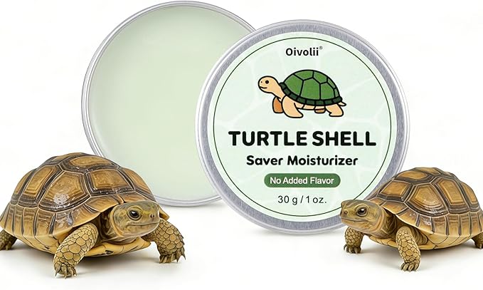 Reptile Shell Care Balm – Moisturizing Conditioner for Tortoise Shell & Lizard Skin – Hydrates Dry Shells in Tanks, Basking Areas & Low Humidity Environments