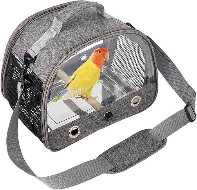 Bird Carrier Travel Cage, Travel Bird Cage | Travel Bag for Bird Cage, Carrier, Small Pet Carrier Bag, Portable Breathable Travel Cage for