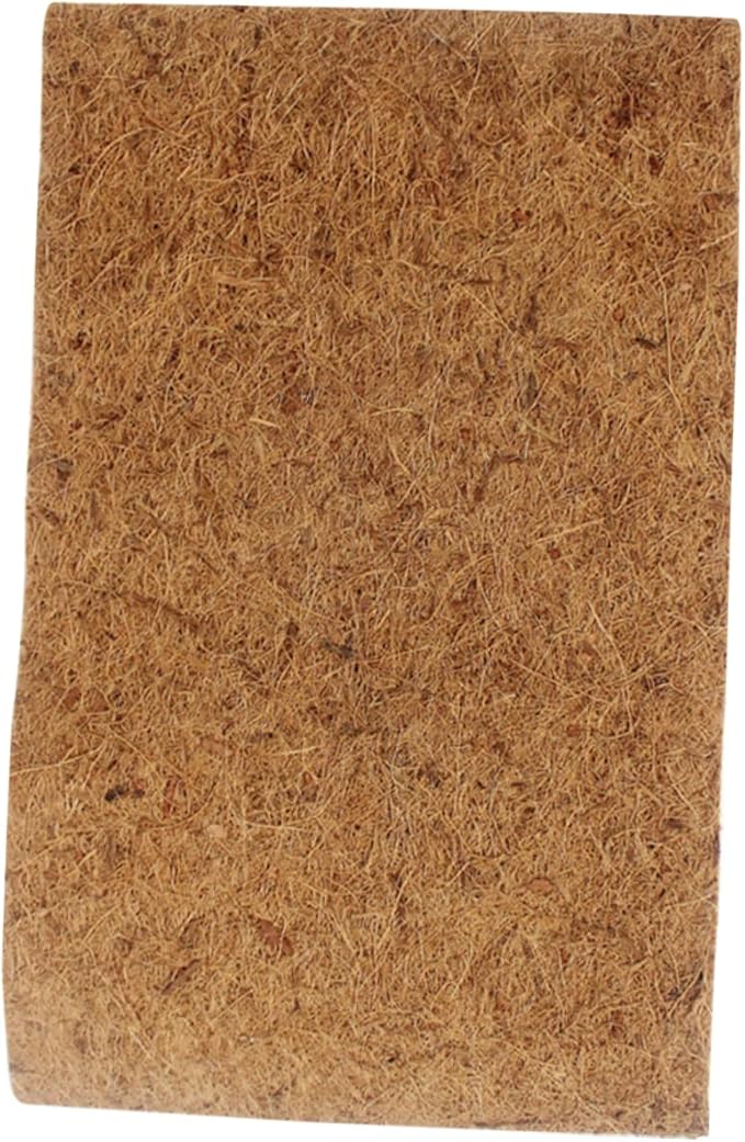 Coconut Fiber Reptile Carpet Turtle Bedding Lizard Tank Accessories Thermal Insulation Pad for Tortoise Substrate Easy Cleaning Soft Mat for Reptile Terrarium