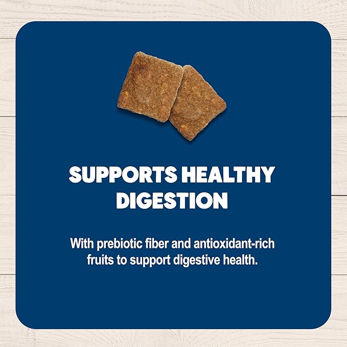 Blue Buffalo BeneBars Digestive Support Dog Treats with Prebiotic Fiber,Made with Natural Ingredients,USA Chicken & Apple,9-oz Bag,(Pack of 2)