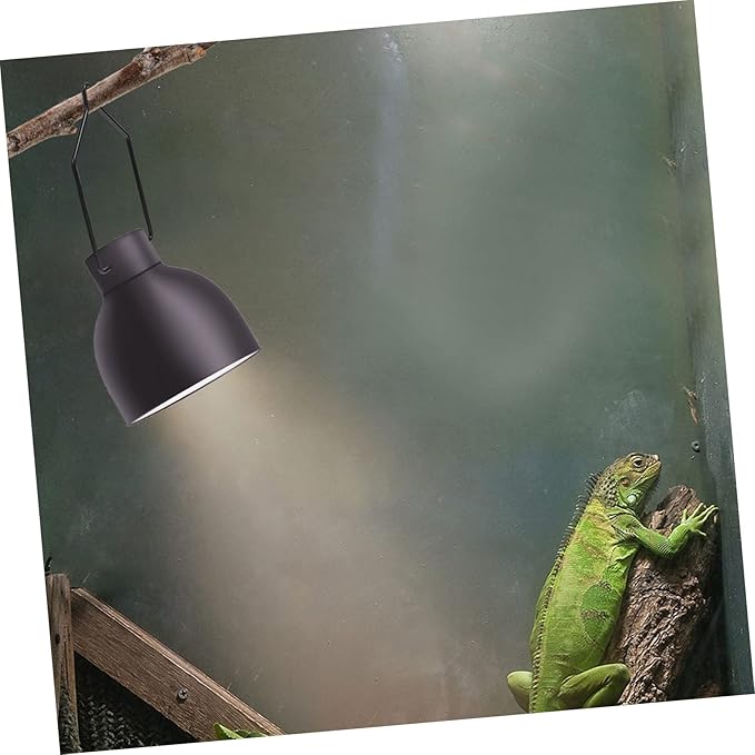 Angoily 10pcs Reptile Lampshade Clips Iron Holders for 5.5/8.5 inch Lamps Easy Install Reptile Light Clamps