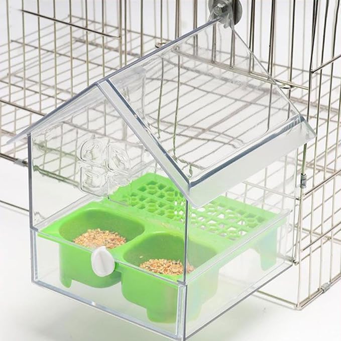 Genérico Hummingbirds, Backyard Birds with Water and Food Container for Small Birds, Abdominal Design Provides a Feeding Station and Bath for Small Birds