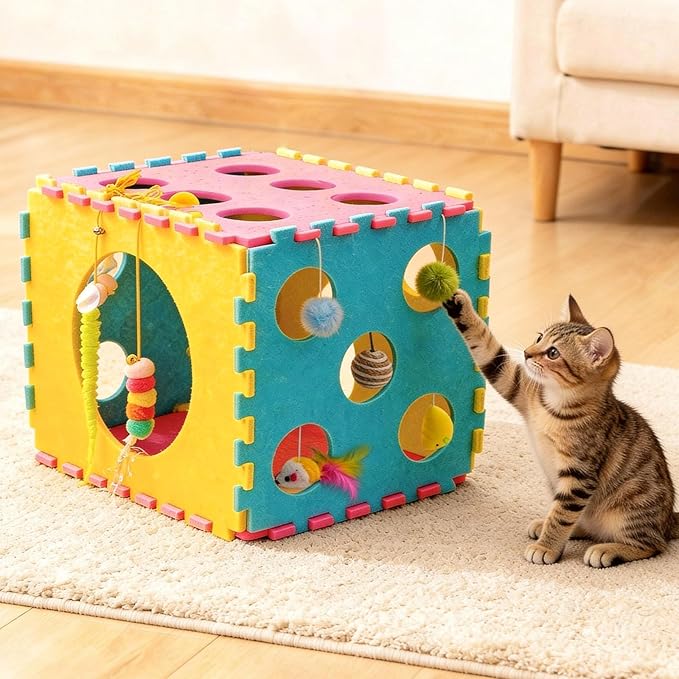 41 Pcs Interactive Cat Toys for Indoor Cats, Kitten Toys - Image 4