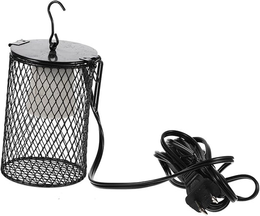 Yardwe Reptile Heat Lamp Cover Turtle Heat Lamp Insulation Lampshade for Reptile Tank