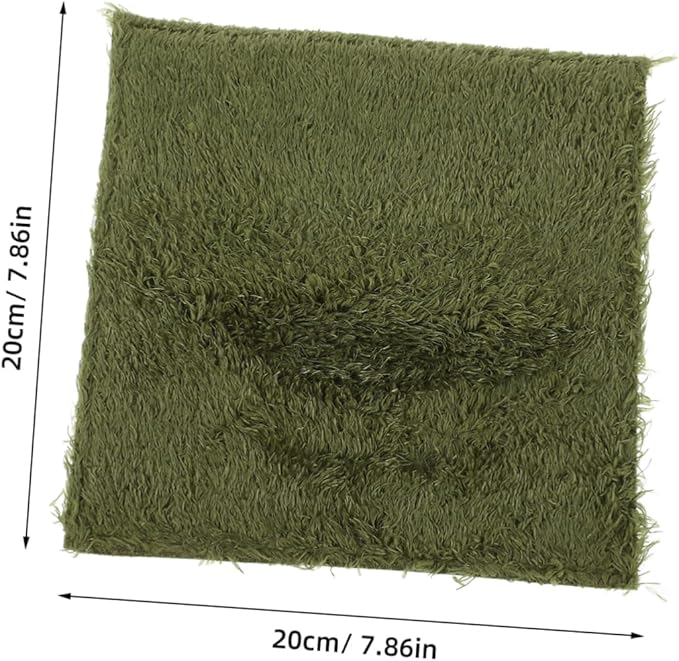 Fake Lawn Reptile Habitat Mat Tortoise Bedding Lizard Carpet Snake Enclosure Carpet Reptile Cage Liner Comfortable