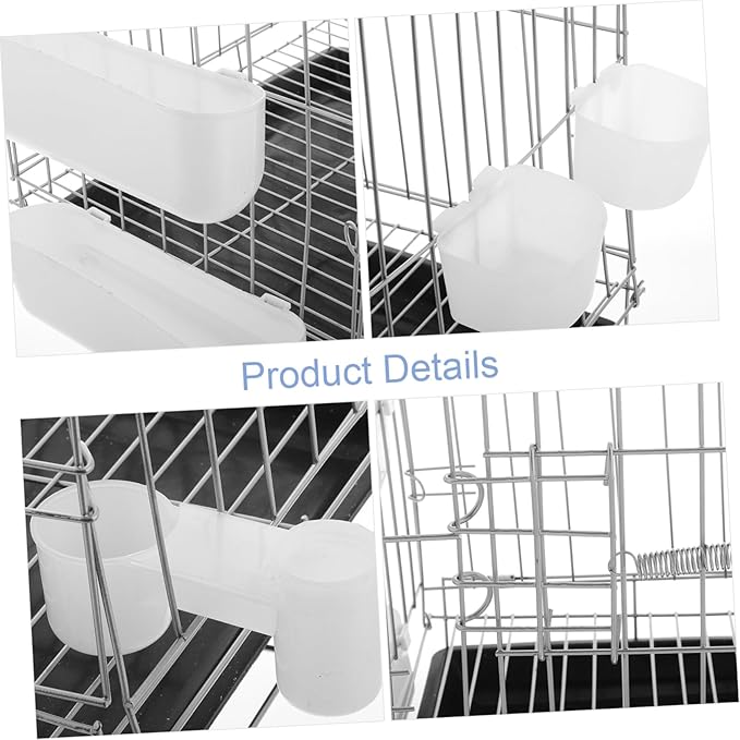 SUPVOX Pigeon Breeding Cage with Antiescape Features Portable Nest Box for Finches Canaries and Parrots Easy to Clean Travel Carrier for Home and Outdoor Use