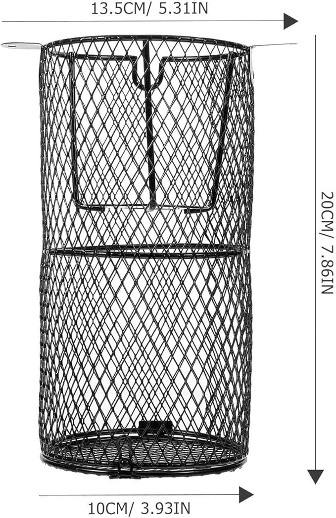 Protection Net, Iron Cage for Reptiles, Black Mesh Habitat