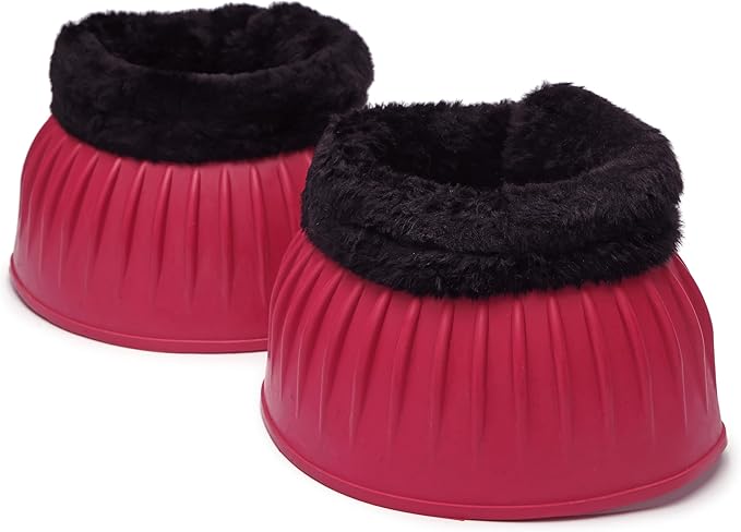 Shires Equestrian Equine Horse Arma Fleece Overreach Bell Boots