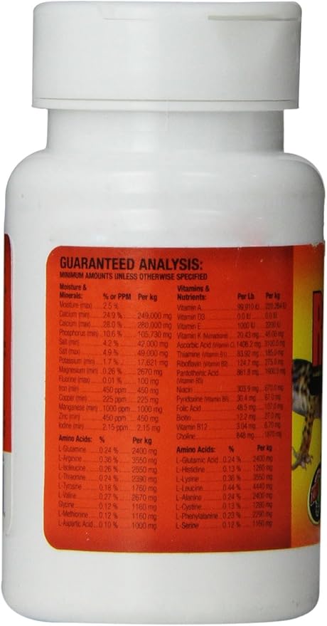 Zoo Med Reptivite, without Vitamin D3, 2-Ounce,Black