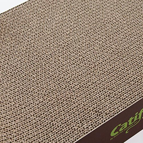 Best Pet Supplies Catify Corrugated Cardboard Cat Scratcher - Lounger I - Image 4
