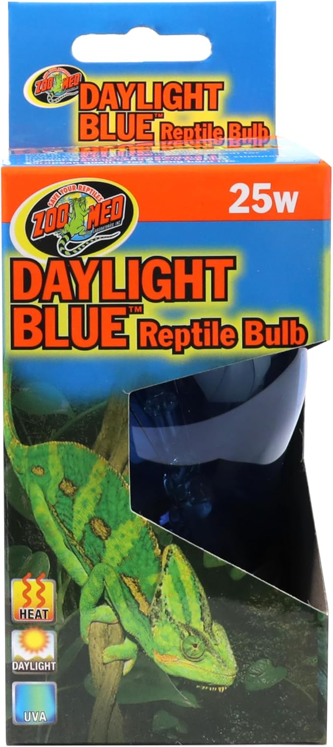 Zoo Med Daylight Blue Reptile Bulb, 25 Watts