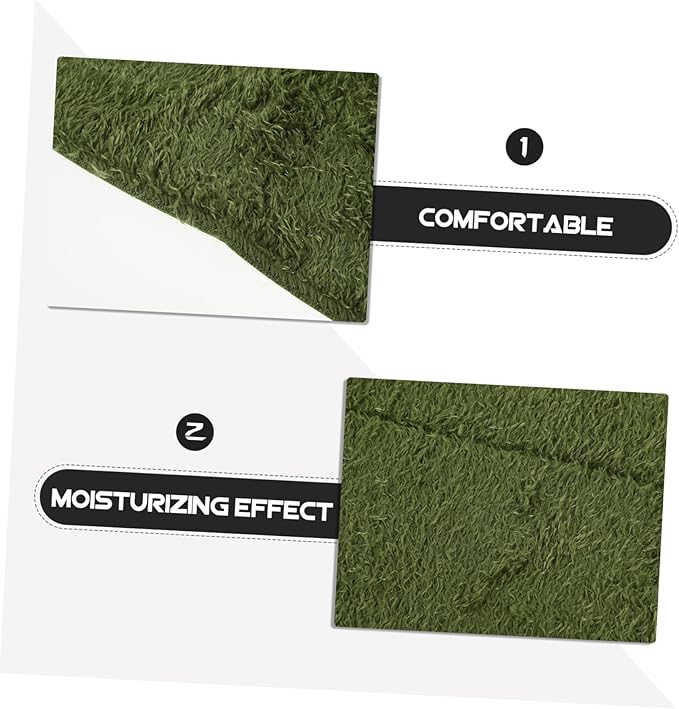 GANAZONO Reptile Carpet Lizards Bedding Pet Cage Mat Terrarium Substrate Liner Reusable Washable
