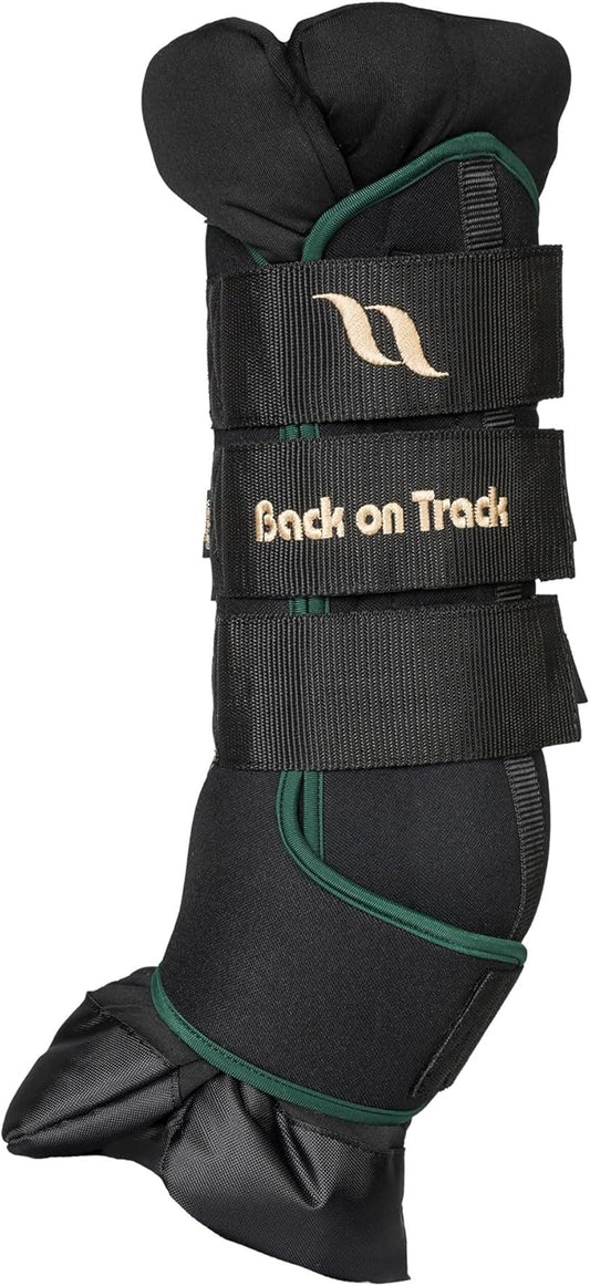 Back on Track Royal Quick Wraps Deluxe for Horses 2033 with Welltex Technology, Sold in Pairs, Green, X-Small (10")