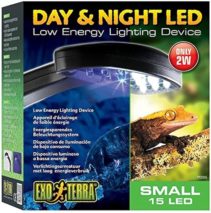 Exo Terra PT2335 Day/Night LED Fixture, Small