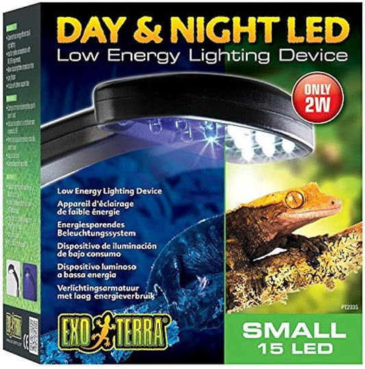 Exo Terra PT2335 Day/Night LED Fixture, Small