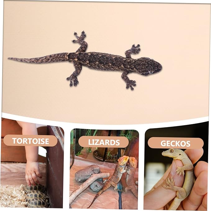 LIOOBO Bearded Dragon Supplies Gecko Tank Accessories Reptile Carpet Heat Mat for Reptiles