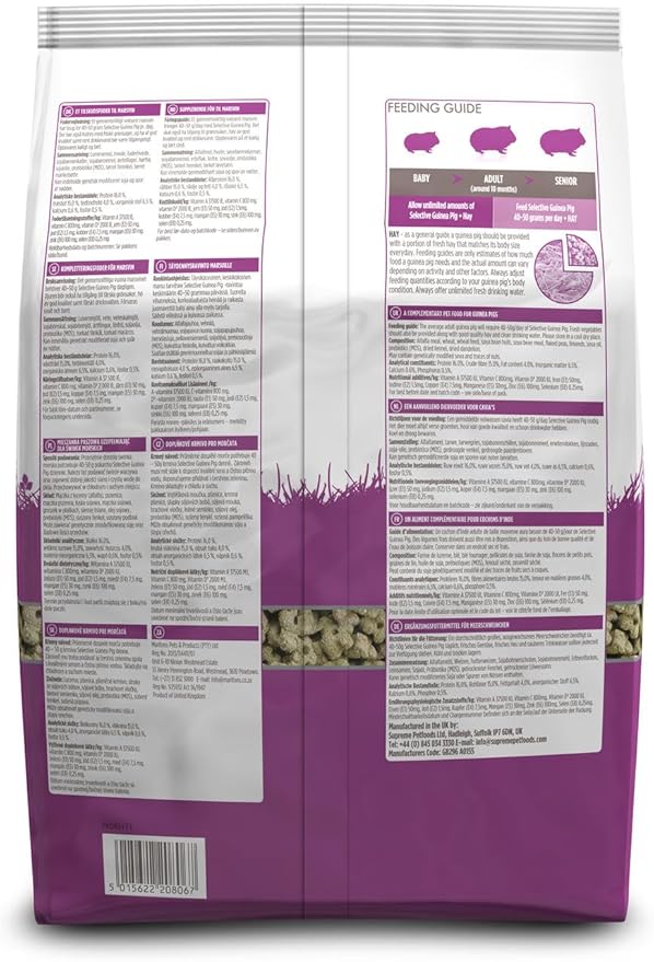 Supreme Petfoods Science Selective Guinea Pig 1.5kg