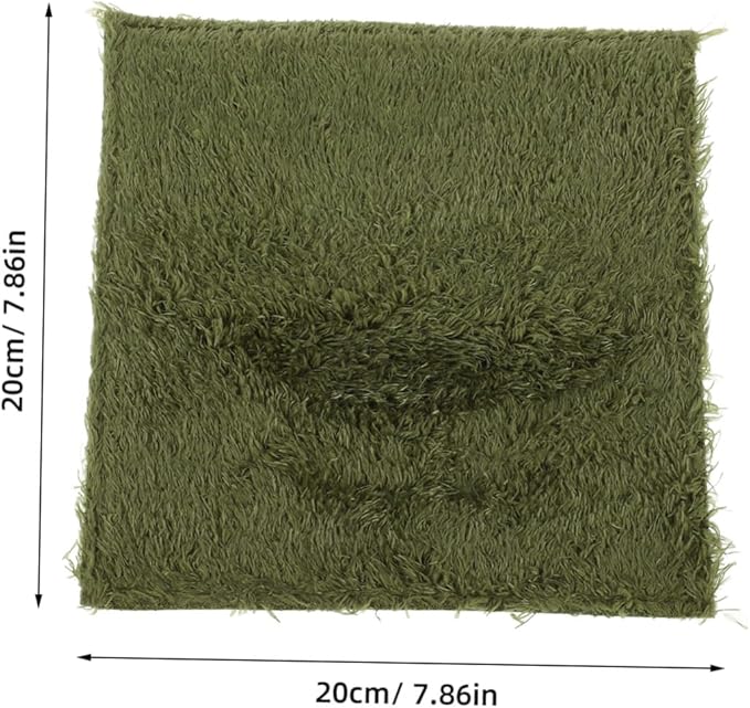 Reptile Carpet Mat for Bearded Dragon Lizard Tortoise Bedding Terrarium Liner Reusable Substrate Cut-to Climbing Pets and Amphibians