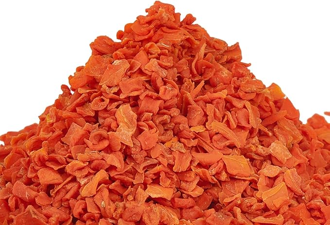All-Natural Dried Carrot Treats for Small Pets, Healthy Snack for Rabbits, Chinchillas, Guinea Pigs, Hamsters and Herbivores(1.5lb, Pack of 1)