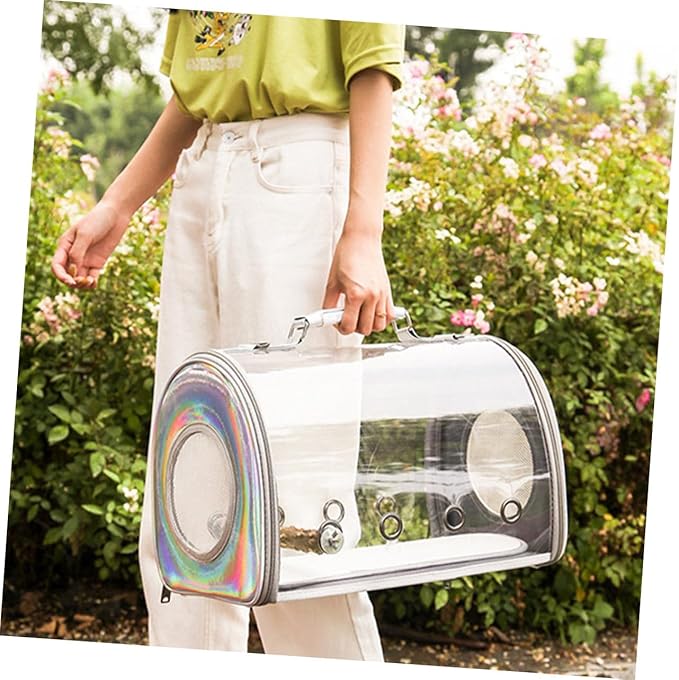 HANABASS Portable Parrot Carrier Bag Bird Backpack Carrier for Travel Parrot Storage Bag for Outdoor Activities