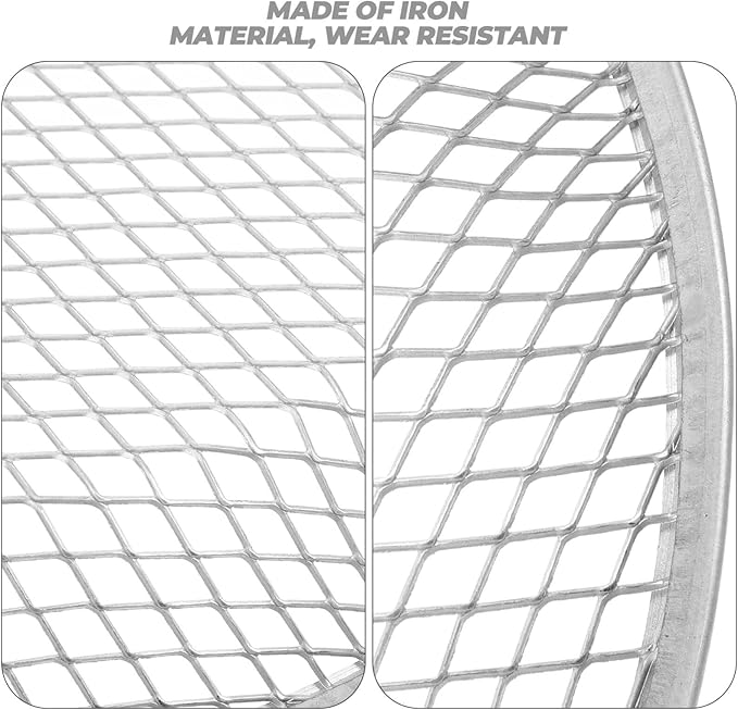 POPETPOP Reptile Heat Lamp Cover Iron Mesh - Scald Lampshade Reptile Protection Heater Lamp Guard for Pet Snake Lizard Turtle