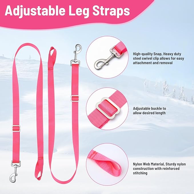 Turnout Blanket for Horses, Waterproof Thickened Horse Sheet with Detachable Neck Cover,1600D Nylon Outer, 400g Heavy Weight Filling (Pink, US 72IN(EU 135cm))
