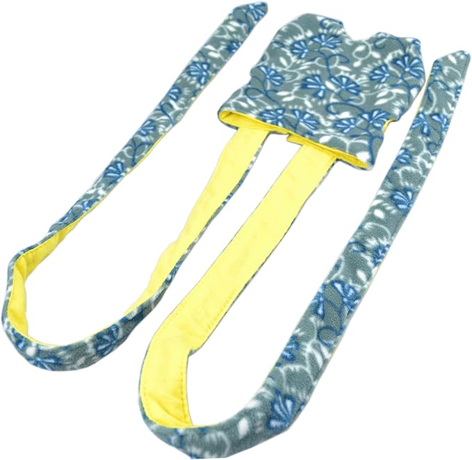 Adjustable Bearded Dragon Sling Chest Carrier Pouch for Reptile to Prevent Them Falling or Slipping from Your Body