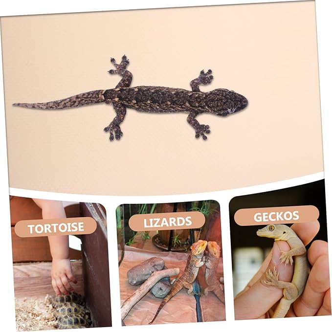 Reptile Substrate Carpet Pad for Terrarium Liner for Bearded Dragon Leopard Gecko Snake Tortoise Soft Easy to Clean Durable Tank Accessory