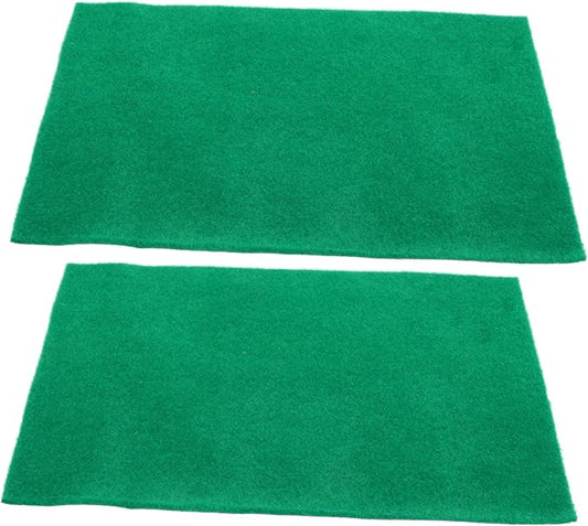 Happyyami 2PCS Reptile Carpet for Snakes and Tortoises Absorbent and Wear-Resistant Bedding Mat for Terrarium for Lizards and Geckos