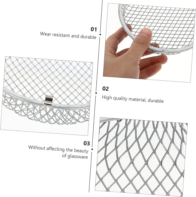 BESPORTBLE Reptile Heating Lamp Mesh Cover for Lizard Light Sturdy Lampshade Accessory