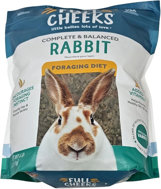 Rabbit Foraging Diet Pellet Food, 4 Pounds