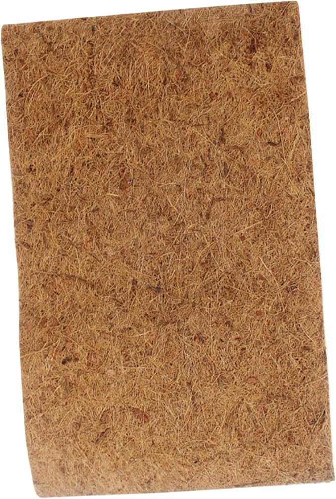 COLLBATH Reptile Coconut Fiber Bedding Mat for Terrariums Soft and Durable Substrate for Tortoise and Snake Tanks Easy to Clean Natural Coir Carpet