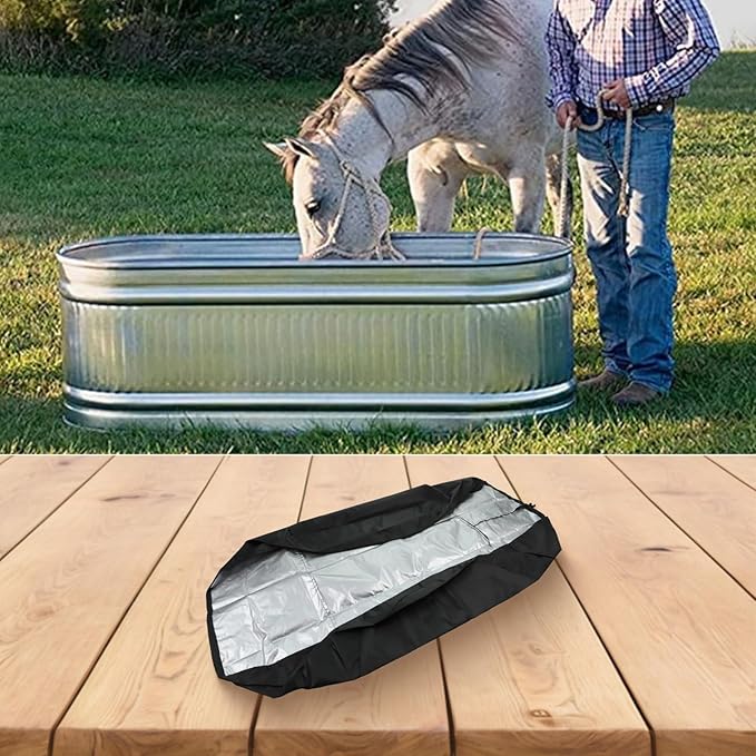 Cold Plunge Tub Cover for Farm Heavy Duty and Waterproof, Protects Against Environmental Factors (120 * 60 * 30cm)