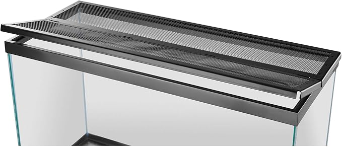 Zilla Screen Cover with Center Hinge for Reptiles, 24" x 12"