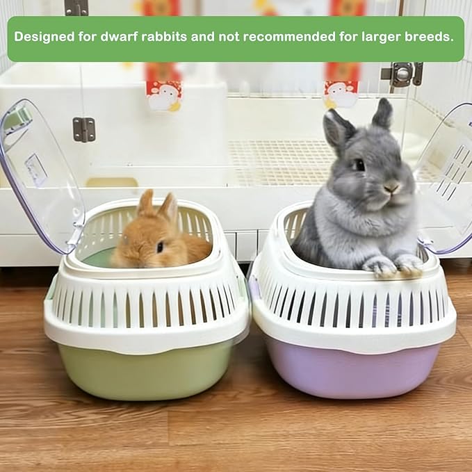 Hamster Carrier Guinea Pig Carrier 13 X 11 X 8 in Portable Hamster Travel Cage with Ventilation Holes Outdoor Small Pet Carrier for Rat Gerbil Rabbit Hedgehog Squirrel Mouse Bunny