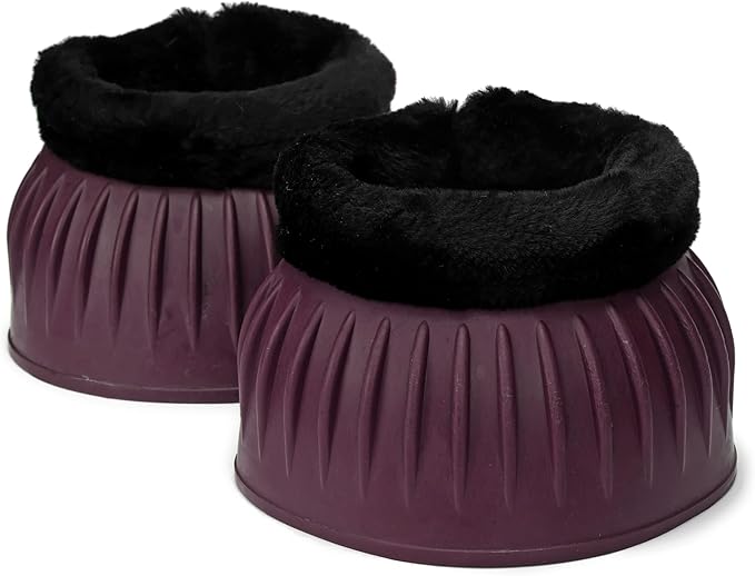 ARMA Fleece Trim Bell Boot (Black Cherry, XX-Full)