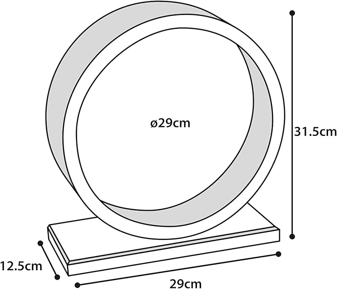 Karlie Wonderland Bogie Wheel for Hamster, 29 cm