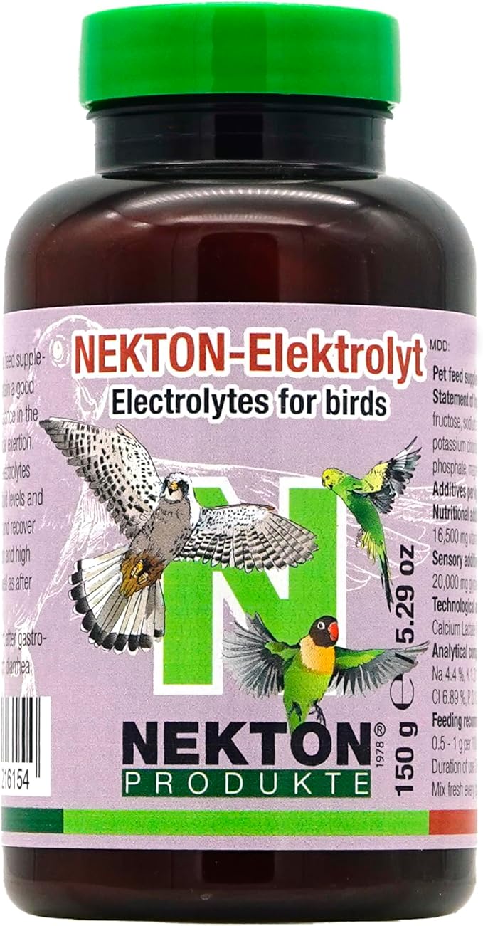 Nekton-Elektrolyt Hydration and Recovery Supplement for Birds 150g / 5.29oz