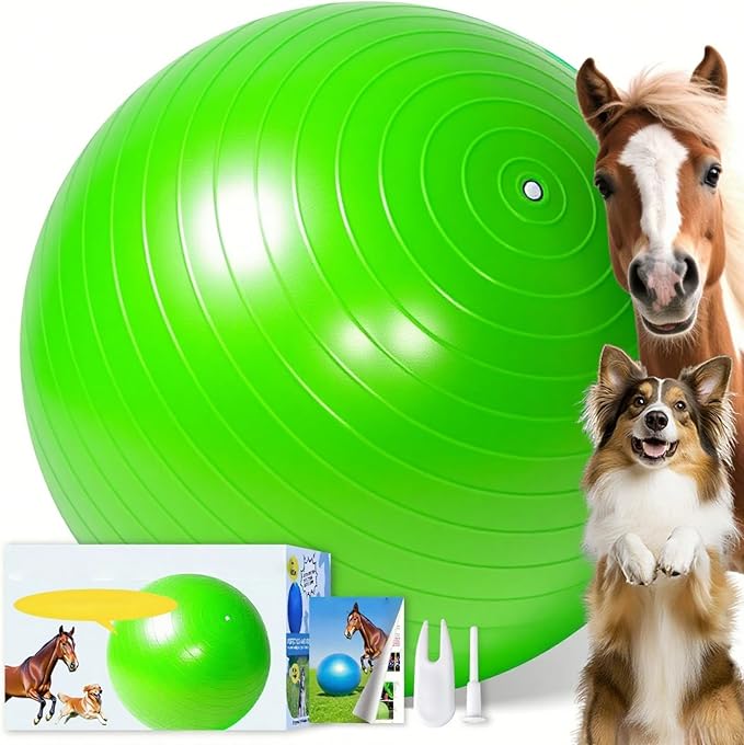 Horse Ball 40inch - Extra Large Toy for Adult Horses, Ideal for Pasture & Indoor Stall Boredom Relief