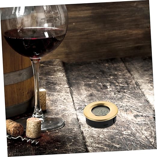 Beavorty Mini Digital Thermometer Hygrometer for Indoor Reptile Use LCD Room Humidity for Wine Cabinets Greenhouses and Rooms Accurate Temperature Humidity Control