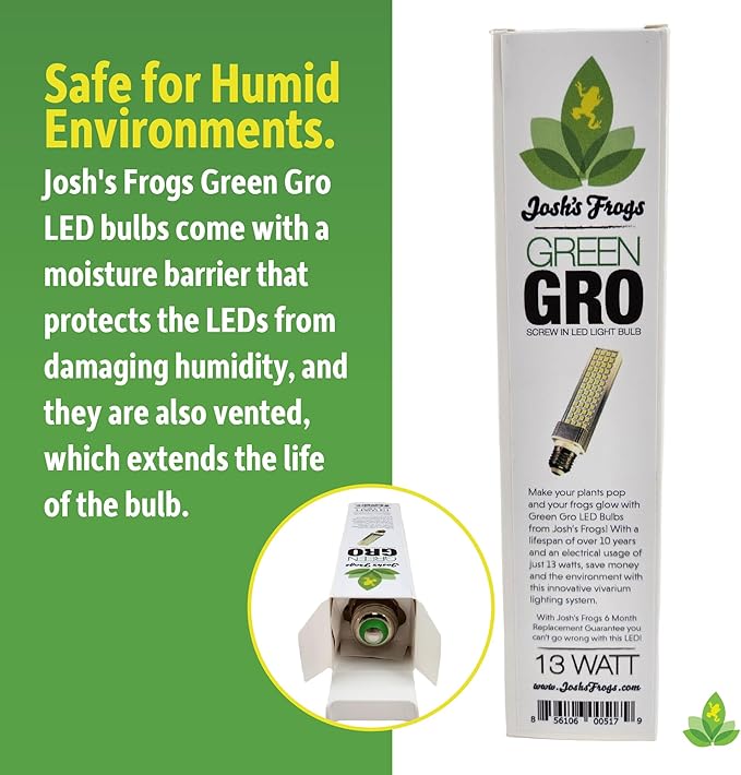 Josh's Frogs Green GRO LED Bulb (13 Watt)
