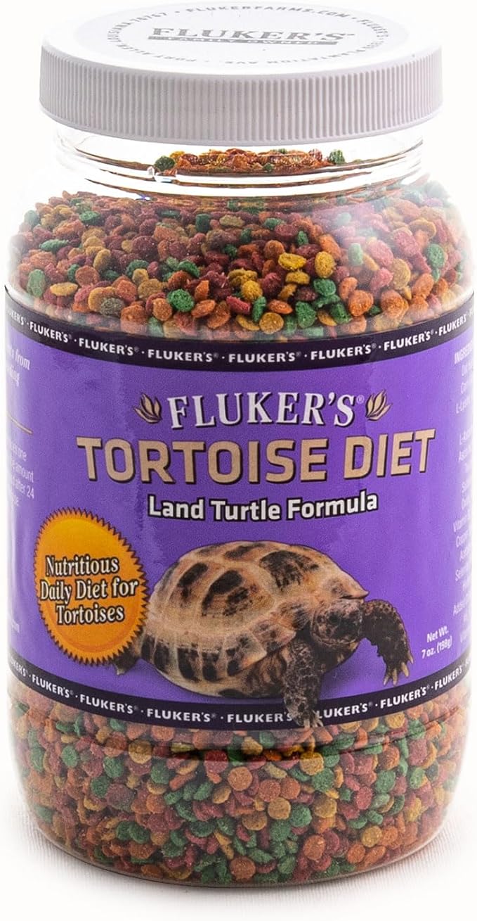 Fluker's Premium Tortoise Diet Small Pellet Food, 7 oz