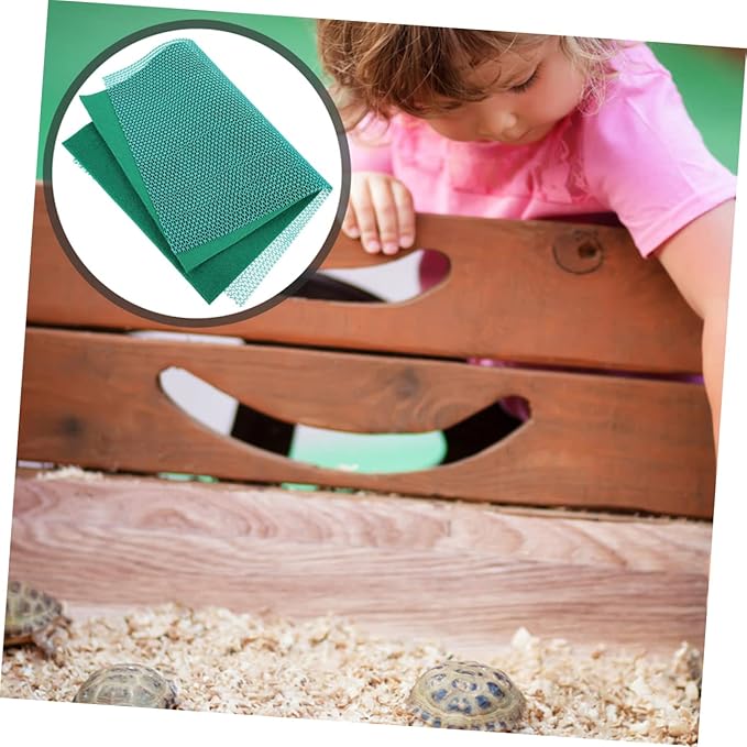 1set Reptile Carpet Substrate Mat for Terrarium Pet Cage Liner Cushion for Tortoise Lizard and Snake Bedding Easy to and Reuse