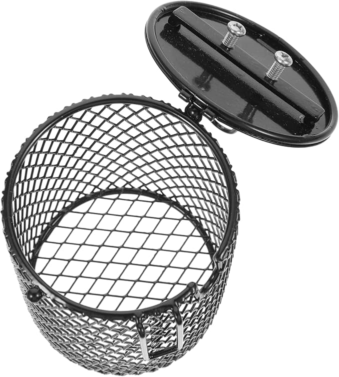 Lamp Mesh Cover for Reptiles Protective Heating Light Shade for Crawler Living Box Structure Compatible Bulbs